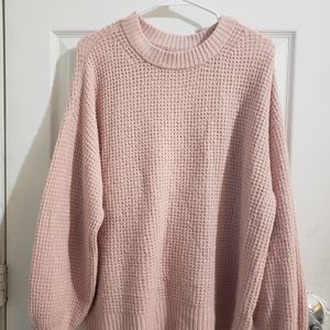 Pink American eagle sweater